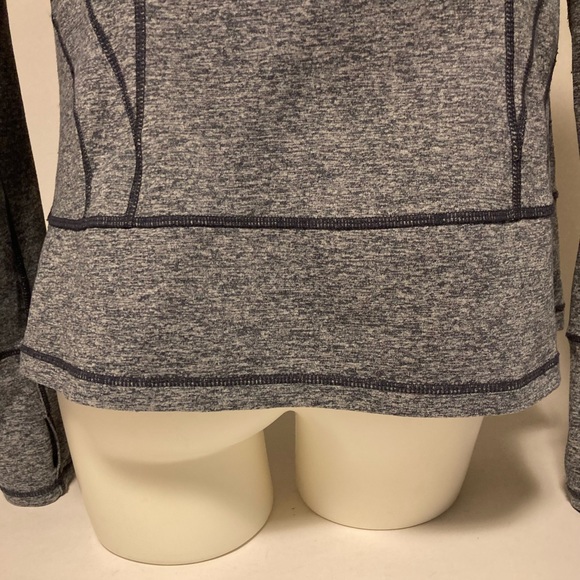 Zella Grey Full Zipper Jacket size L - Picture 8 of 12